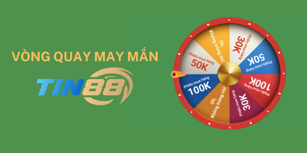 Khuyến mãi Tin88 còn tổ chức chương trình quay số may mắn